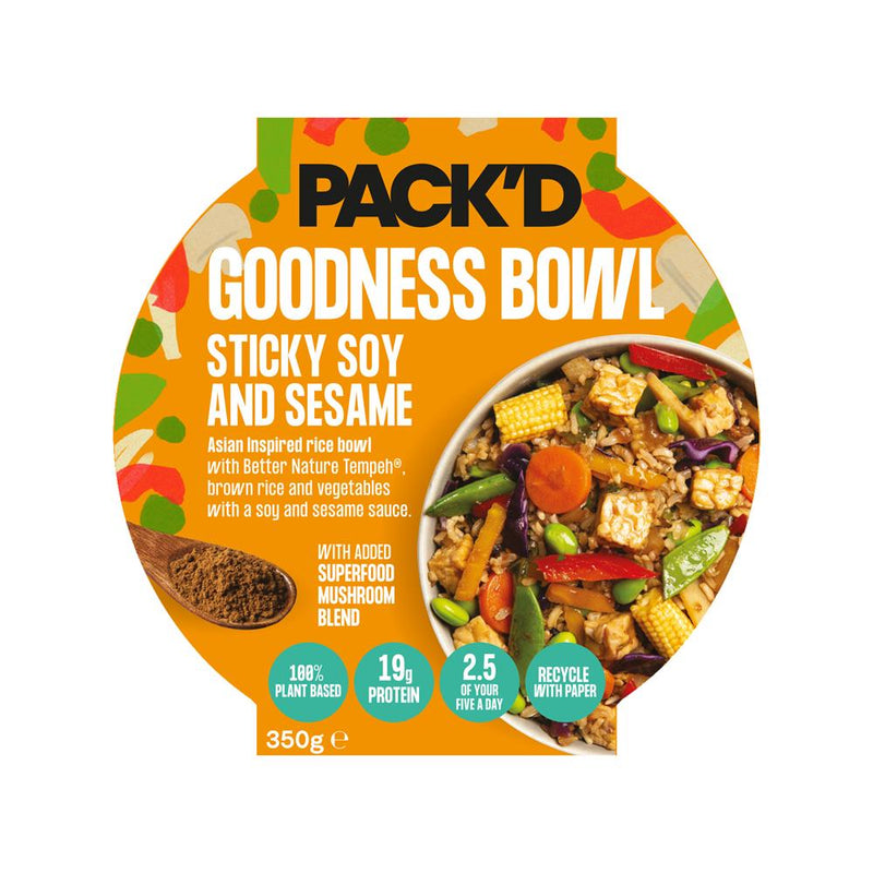 Goodness Bowl Sticky Soy and Sesame 350g