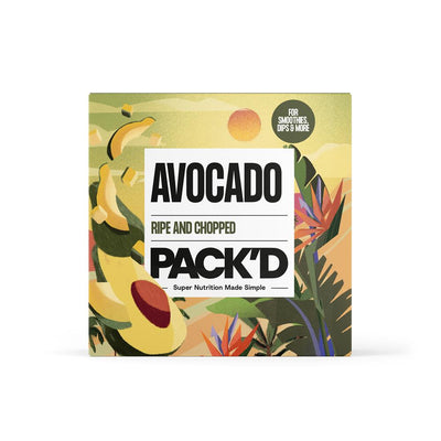 Ripe and Chopped Avocado 300g