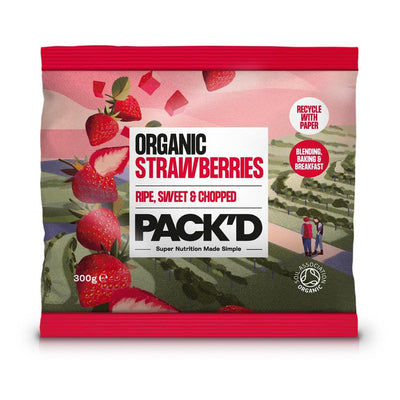 Organic Strawberries 300g