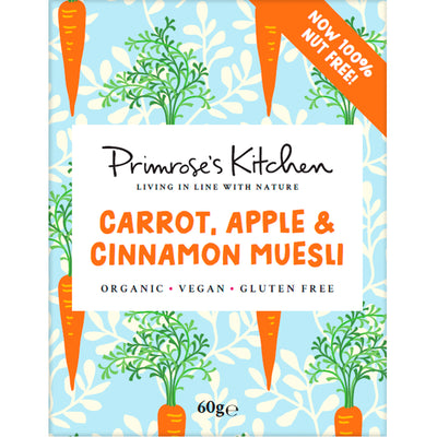 Organic Mini Carrot & Apple Muesli 60g