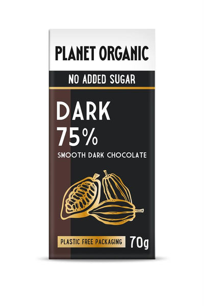 NAS Dark 75% Chocolate 70g