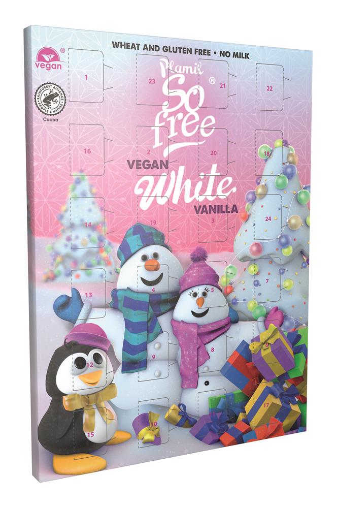 So Free Vegan White Vanilla Advent Calendar 110g