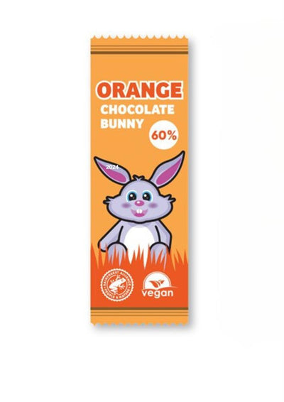 Orange Bunny Chocolate Bar 60%