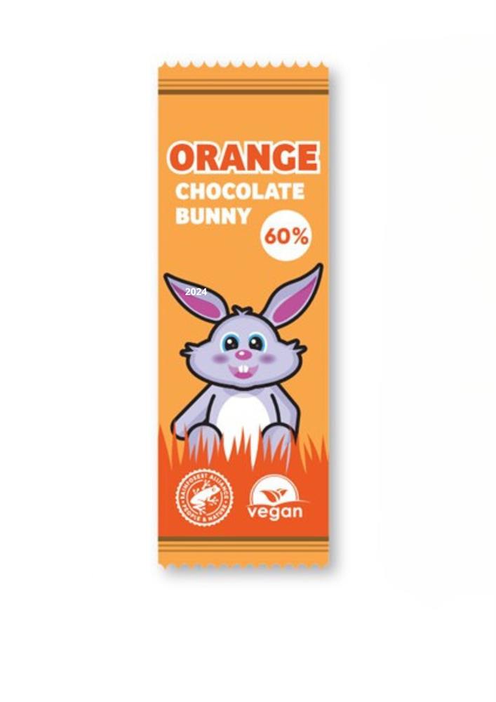 Orange Bunny Chocolate Bar 60%