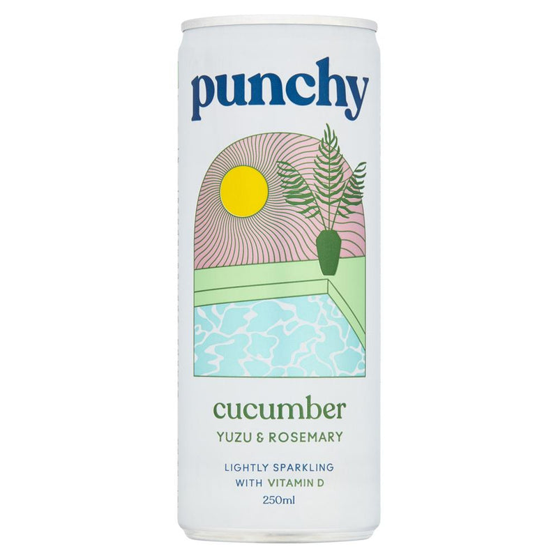 Punchy - Cucumber Yuzu & Rosemary Drink 250ml