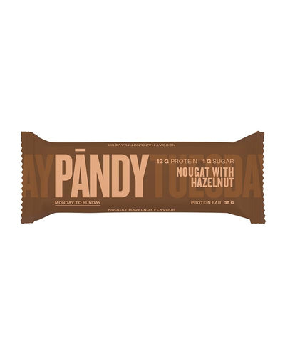 PANDY Protein Bar Nougat Hazelnut HALAL Certified 35g