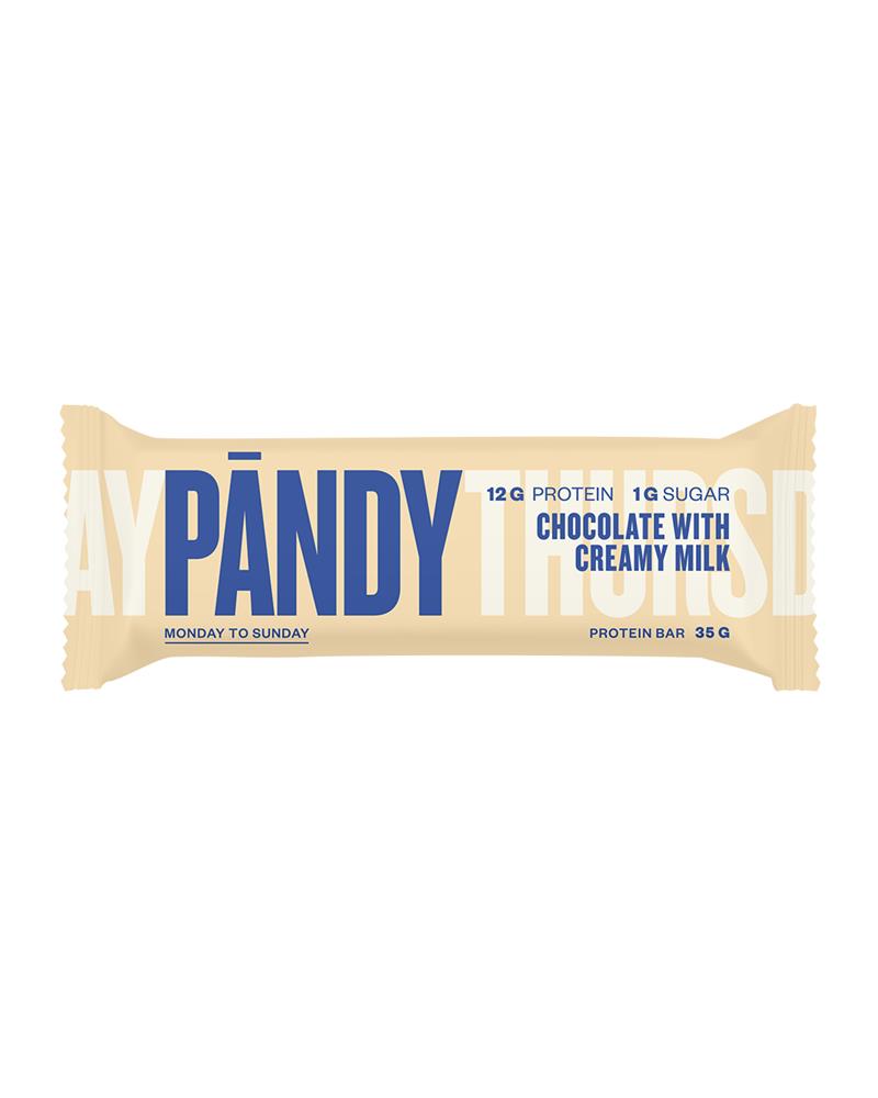 PANDY Protein Bar Chocolate with Creamy Milk HALAL Certified 35g