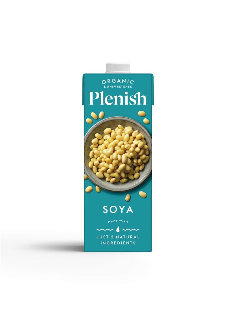 Plenish Organic Soya Milk 1 Litre