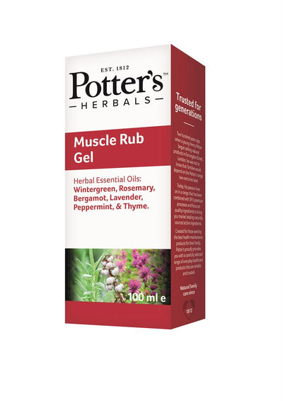 Potter's Herbals Muscle Rub 100ml