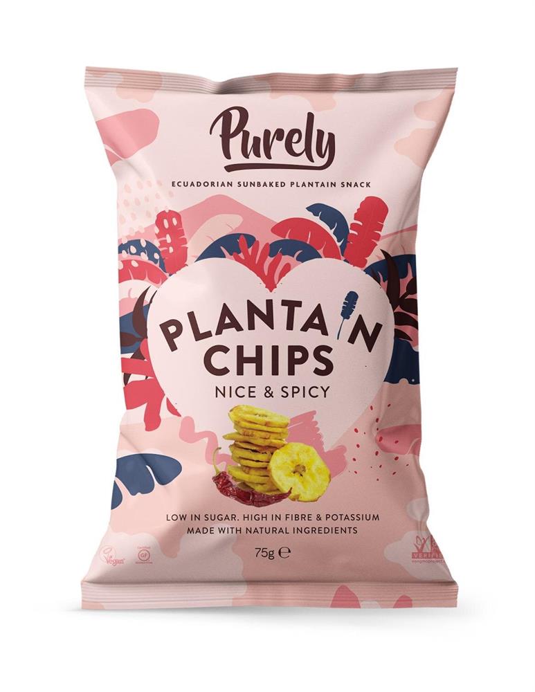 Plantain Chips - Nice & Spicy 75g