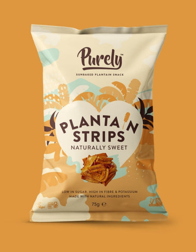 Purely Plantain Lemon & Salt Chips 75g