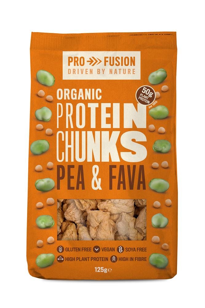 Organic Protein Chunks - Pea & Fava 125g