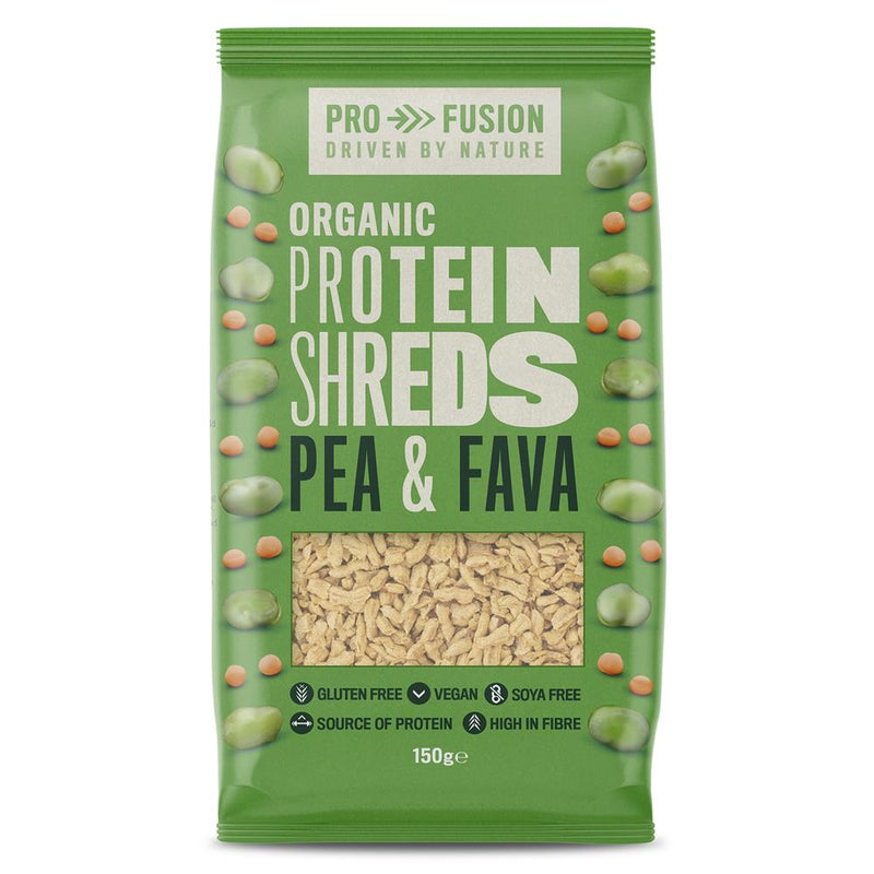 Profusion Organic Protein Shreds Pea & Fava - Vegan 150g