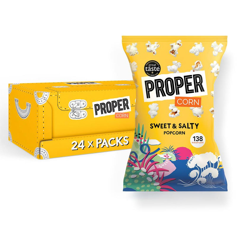 Sweet & Salty Popcorn 30g