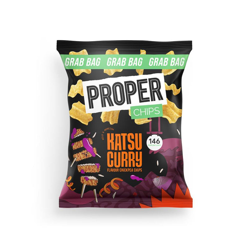 PROPER Katsu Curry Chickpea Chips 30g