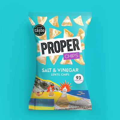 Salt & Vinegar Lentil Chips 85g