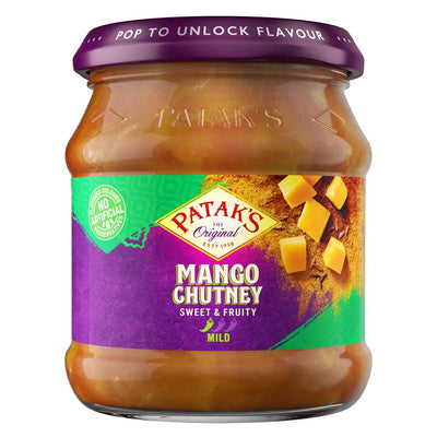 Pataks Hot Mango Chutney 340g