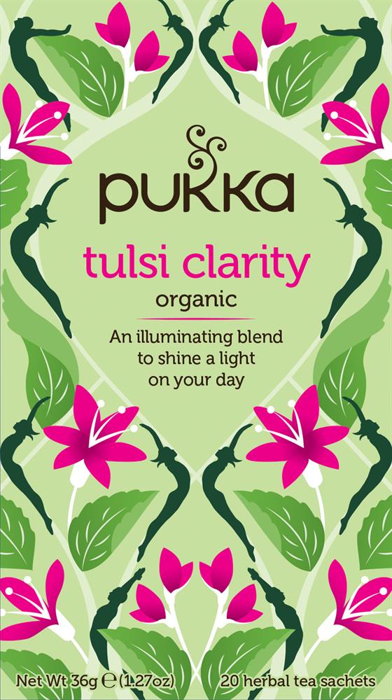 Pukka Tulsi Clarity 20 herbal teabags