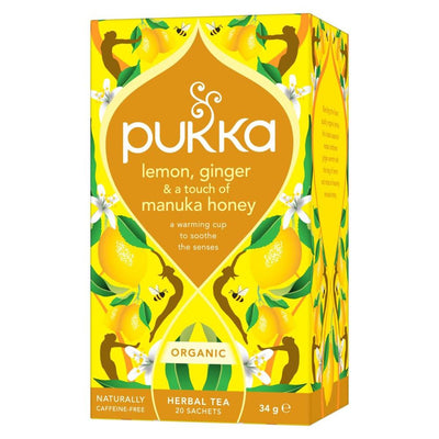 Lemon Ginger & a touch of Manuka Honey Tea x 20 sachets