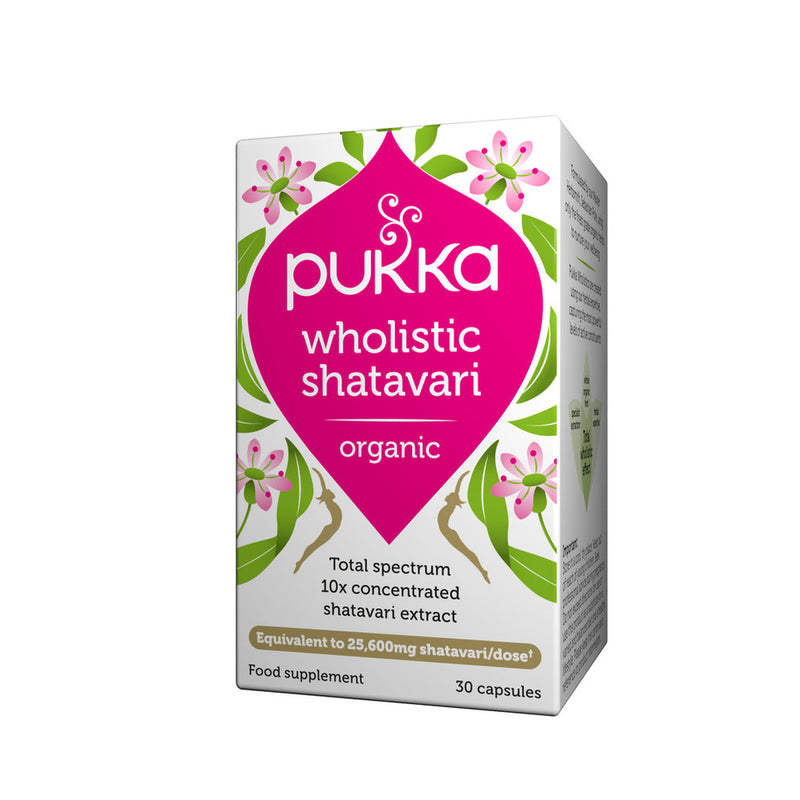 Organic Wholistic Shatavari 30 capsules