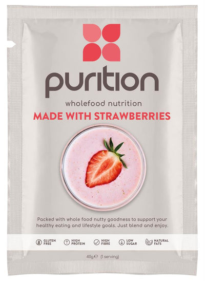 Purition Wholefood Nutrition with Strawberries 40g