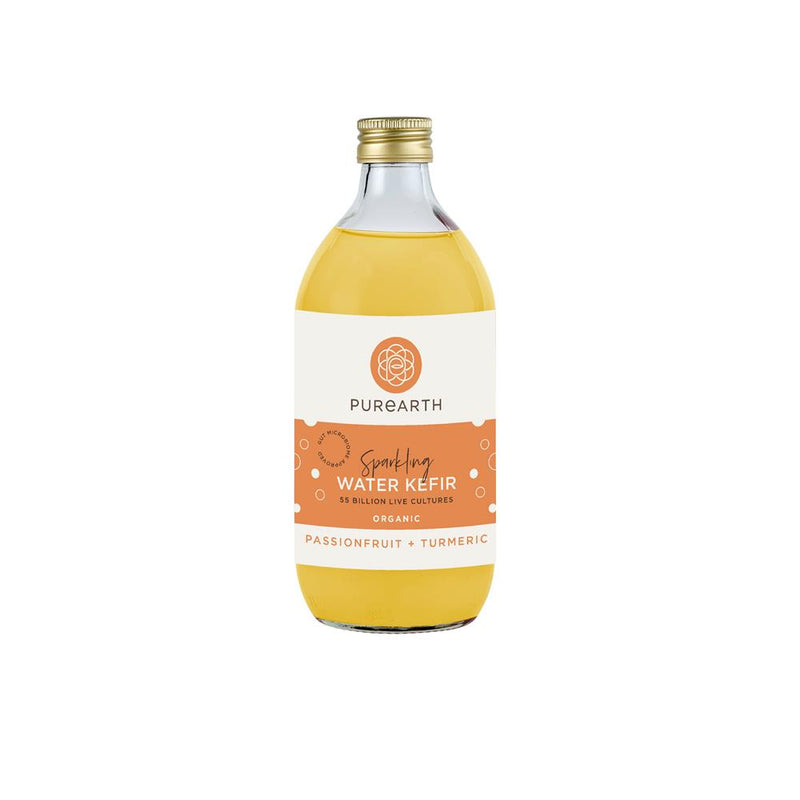 Organic Mango, Passionfruit + Turmeric water Kefir 550ml