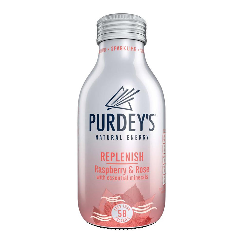 Replenish Raspberry & Rose Natural Energy 330ml