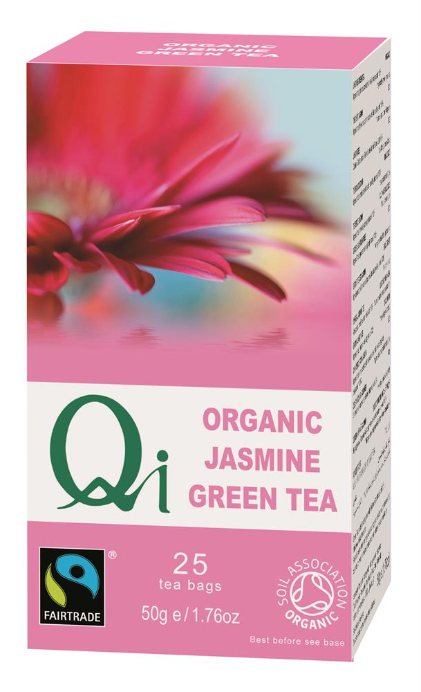 Organic Green Tea & Jasmine (25 Bags)