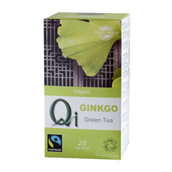 Organic Fair Trade Green Tea with Gingko Biloba 40