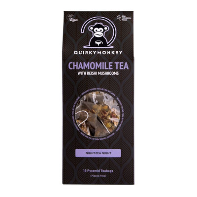 Quirky Monkey Chamomile Tea & Reishi Mushroom 15 Teabags