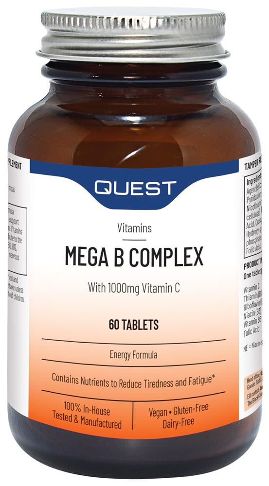 MEGA B COMPLEX + 1000mg VIT C