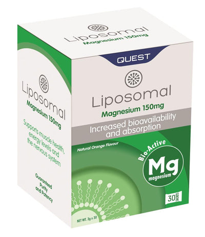 Liposomal Magnesium 150MG. 30 sachets