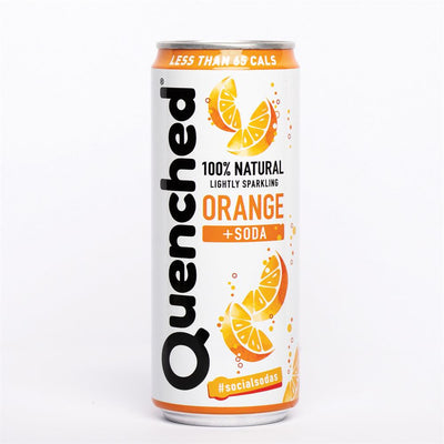 Quenched Orange & Soda Drink 330ml