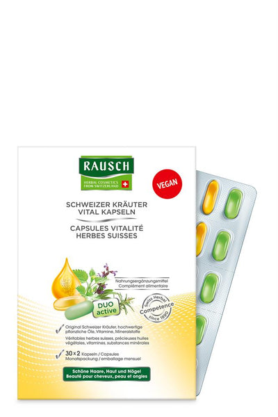 Swiss Herbal Vitality Capsules 30 x 2 caps