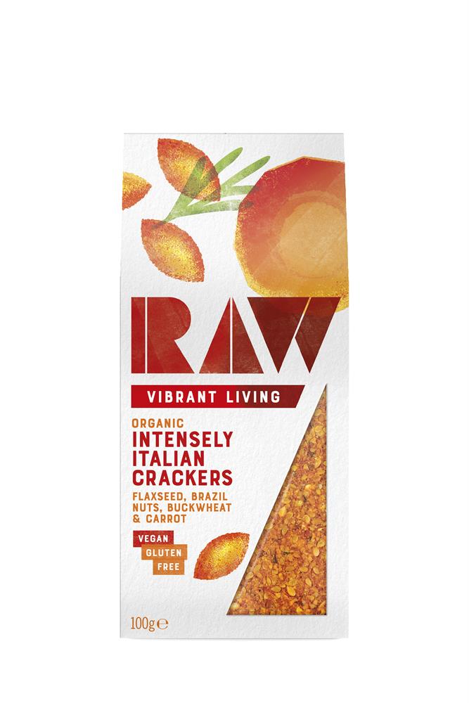 Organic Crackers - Intensely Italian 100g