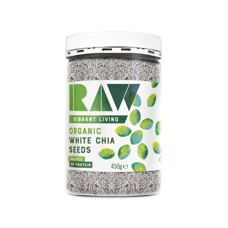 Organic White Chia Seeds - Omega Rich 450g