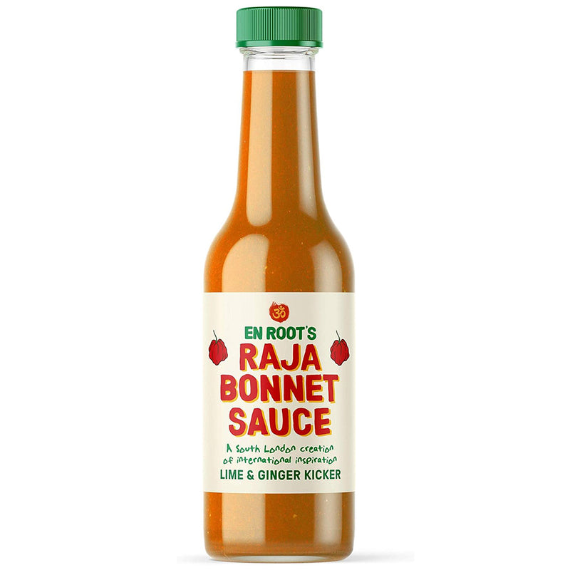 Raja Bonnet Original Sauce - Scotch Bonnet Kesar Mango & fragrant Gujarati Spices 250ml