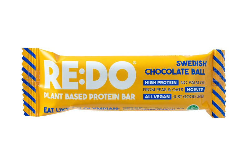 RE:DO Plant Based High Protein Swedish Chocolate Ball Bar 60g