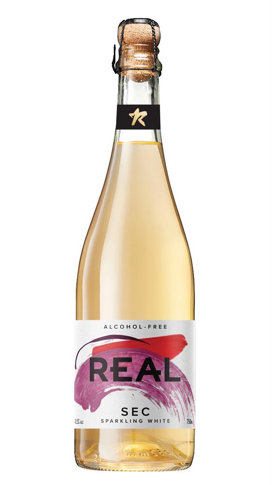 REAL Sec Sparkling White Alcohol Free 750ml