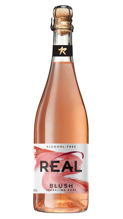 REAL Blush Sparkling Rose Alcohol Free 750ml