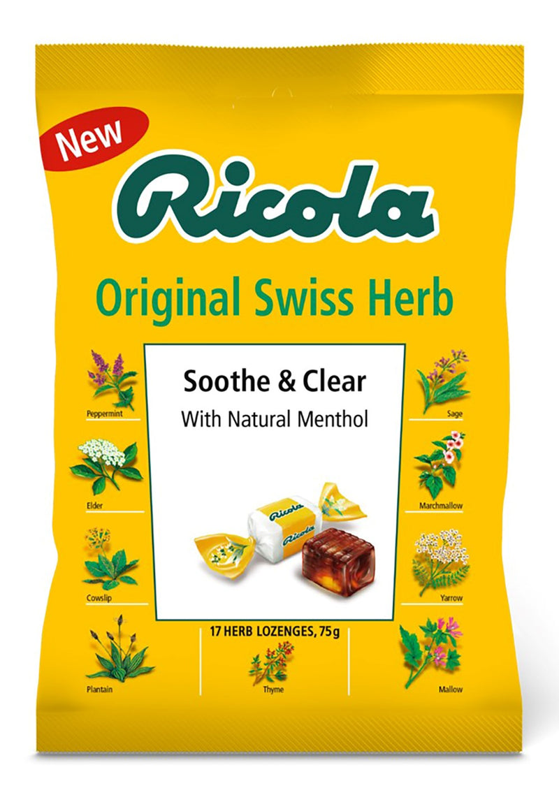 Cough Drops Original Herb Bag 75g