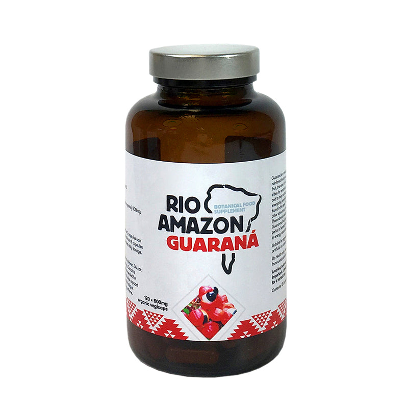 Organic GoGo Guarana 500mg  120 Vegicaps