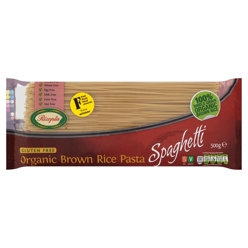 Organic Brown Rice Spaghetti 500g