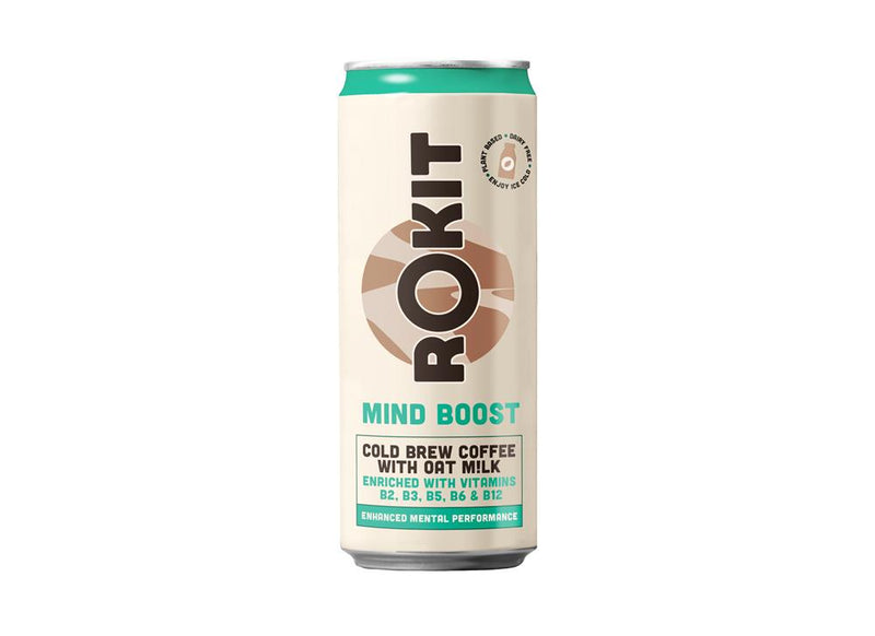 Mind Boost Cold Brew Coffee & Oat RTD - 250ml Can