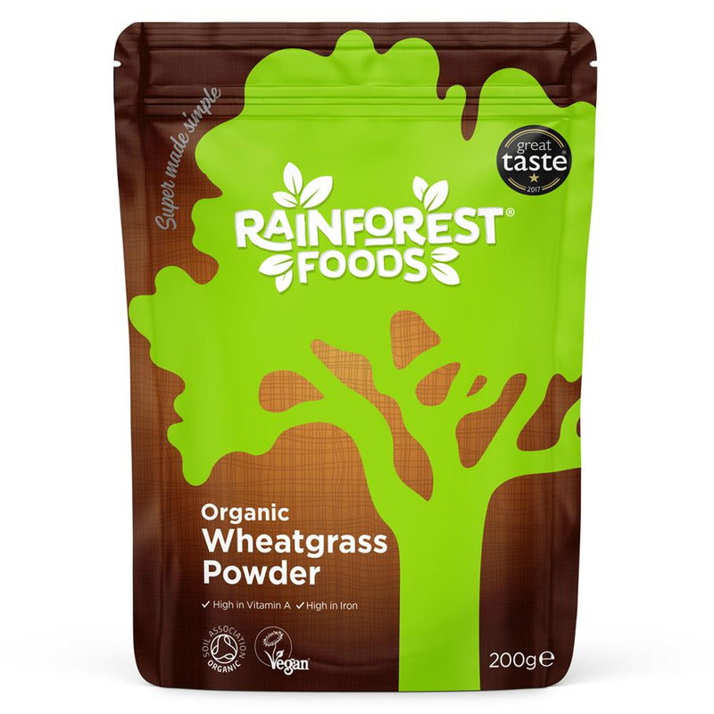 Organic New Zealand Wheatgrass Powder 200g