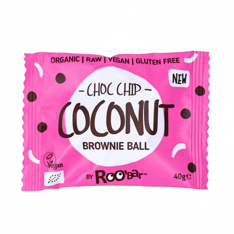 Brownie Ball Choc Chip Coconut 40g