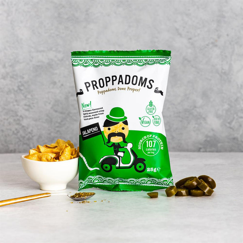 Jalapeno Poppadoms 25g