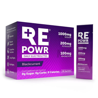 Blackcurrant 30 Sachets | Clean Electrolytes For Healthy People