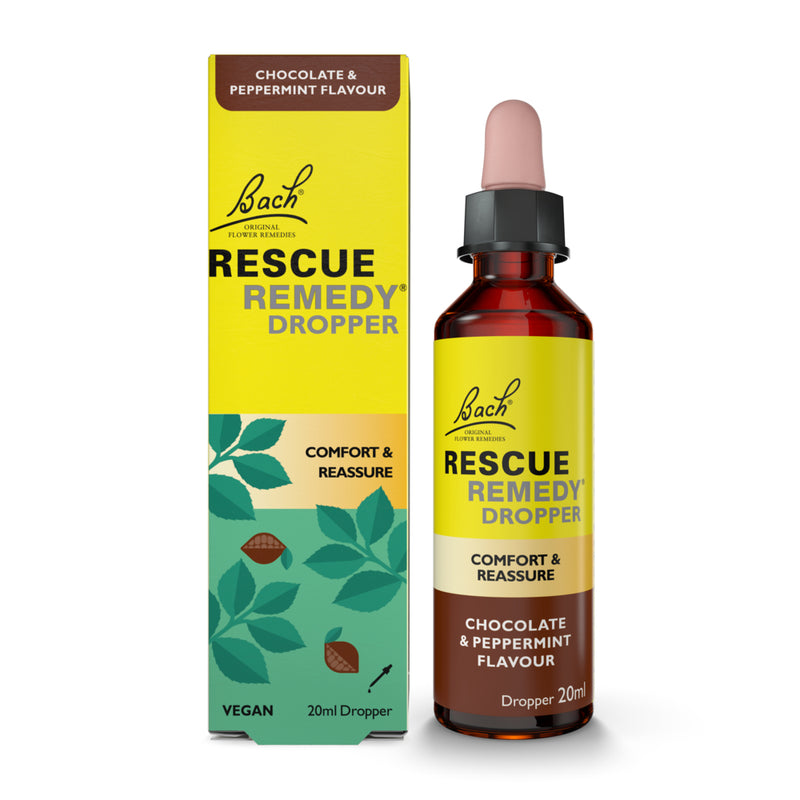 Rescue Chocolate & Peppermint Dropper 20ml