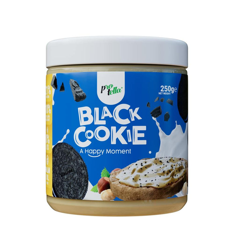 Protella Black Cookie with Black Cookie Topping and Protein 250g